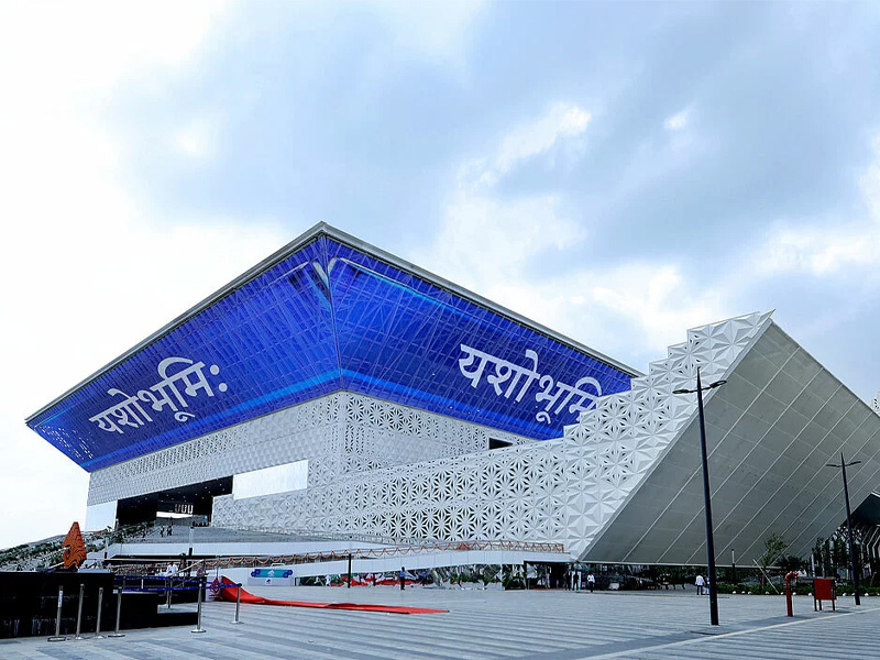 Yashobhoomi, Dwarka, New Delhi Clip-in Metal ceiling System Aluminum False Panels Yashobhoomi, Dwarka, New Delhi Clip-in Metal ceiling System Aluminum False Panels