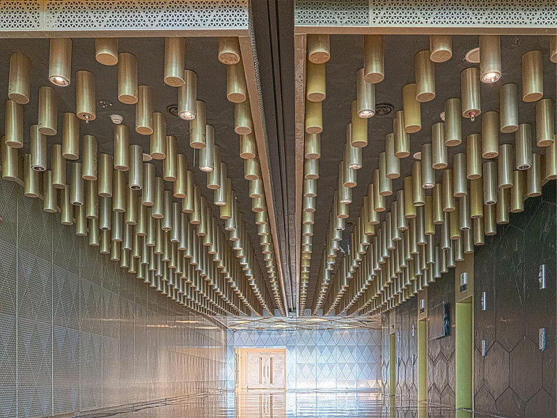 Yashobhoomi, Dwarka, New Delhi Clip-in Metal ceiling System Aluminum False Panels Yashobhoomi, Dwarka, New Delhi Clip-in Metal ceiling System Aluminum False Panels