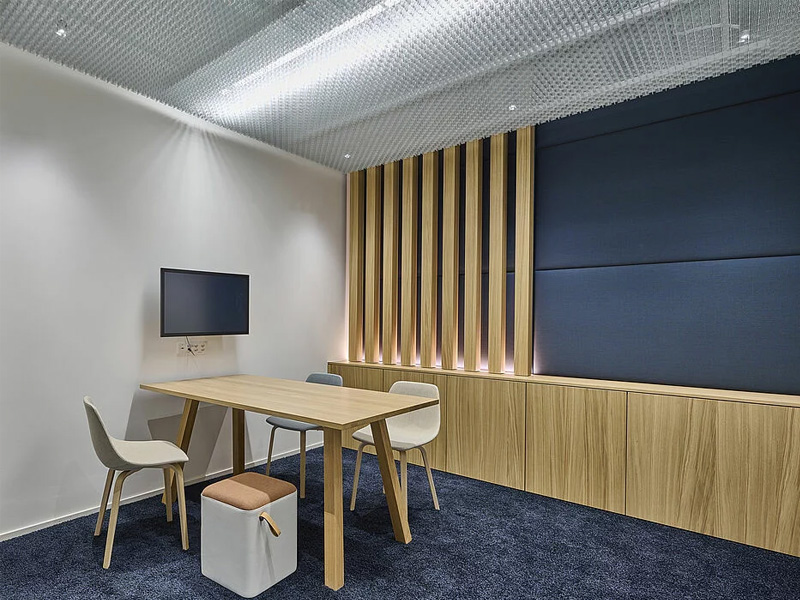 Aquilana, Baden Metal Baffle Ceiling System Aluminum False Ceiling Panels 