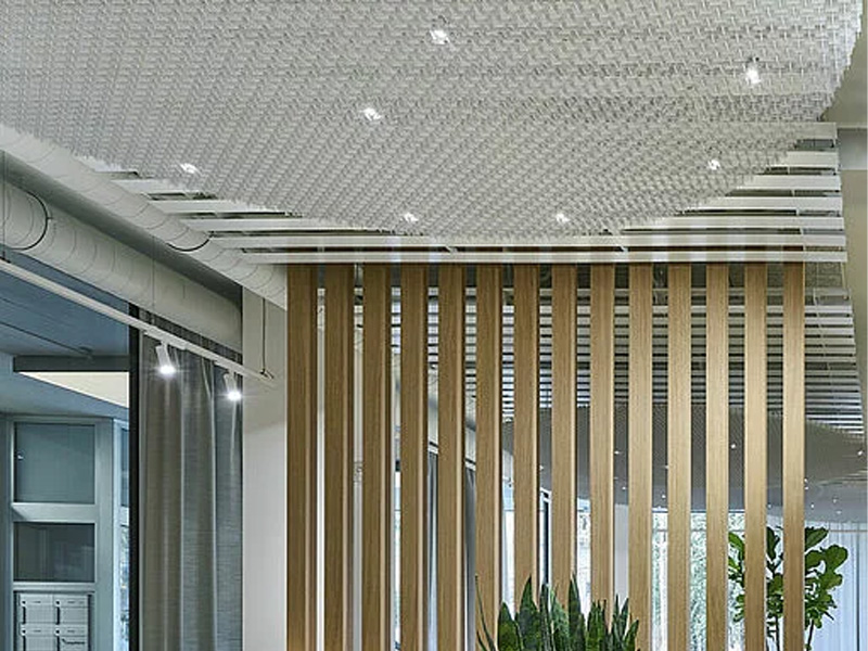 Aquilana, Baden Metal Baffle Ceiling System Aluminum False Ceiling Panels Aquilana, Baden Metal Baffle Ceiling System Aluminum False Ceiling Panels