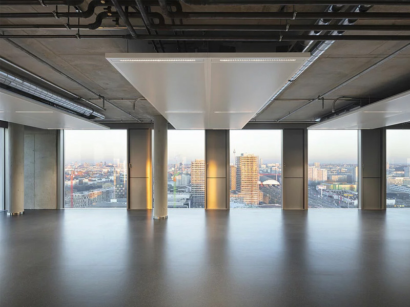  STREAM, Berlin Metal Ceiling Panels System Aluminum False Ceiling Panel