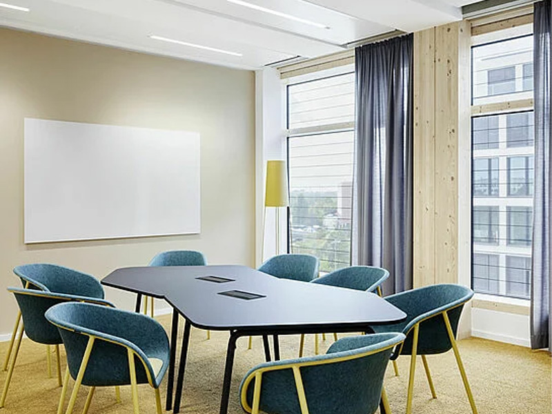 Vattenfall SXB Südkreuz, Berlin Strip Ceiling System Metal Panels Aluminum False Ceiling Vattenfall SXB Südkreuz, Berlin Strip Ceiling System Metal Panels Aluminum False Ceiling