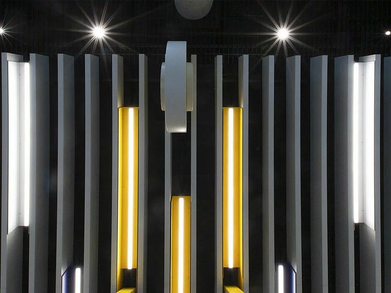 Ludwig-Maximilians-Universität, Munich Strip Ceiling System Aluminum False Metal Panel