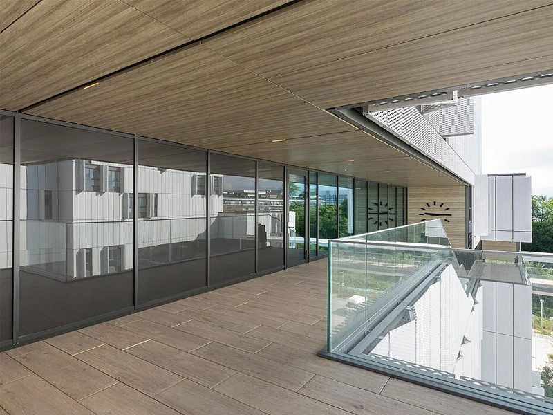 Student residence at Grand Morillon Strip Ceiling System Aluminum False Metal Panel