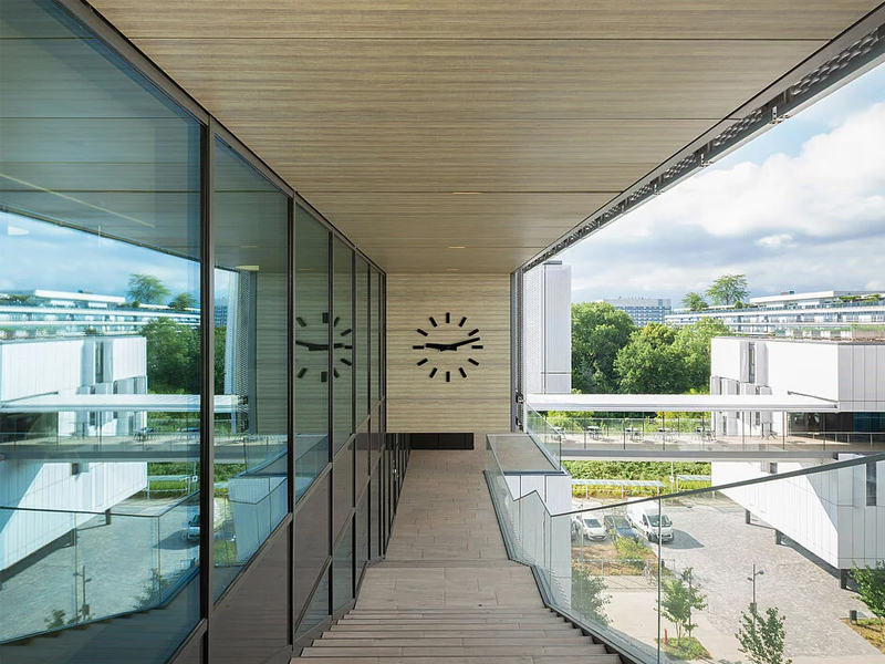 Student residence at Grand Morillon Strip Ceiling System Aluminum False Metal Panel