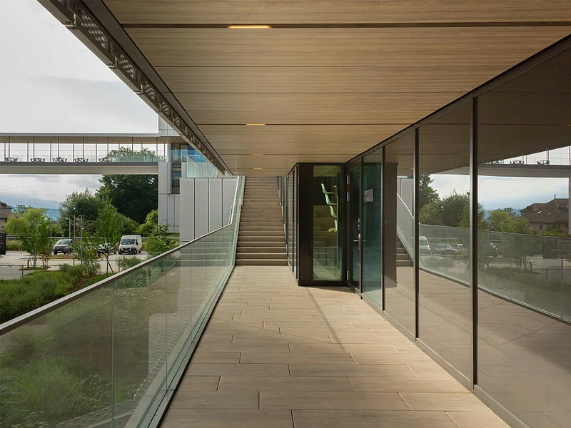 Student residence at Grand Morillon Strip Ceiling System Aluminum False Metal Panel