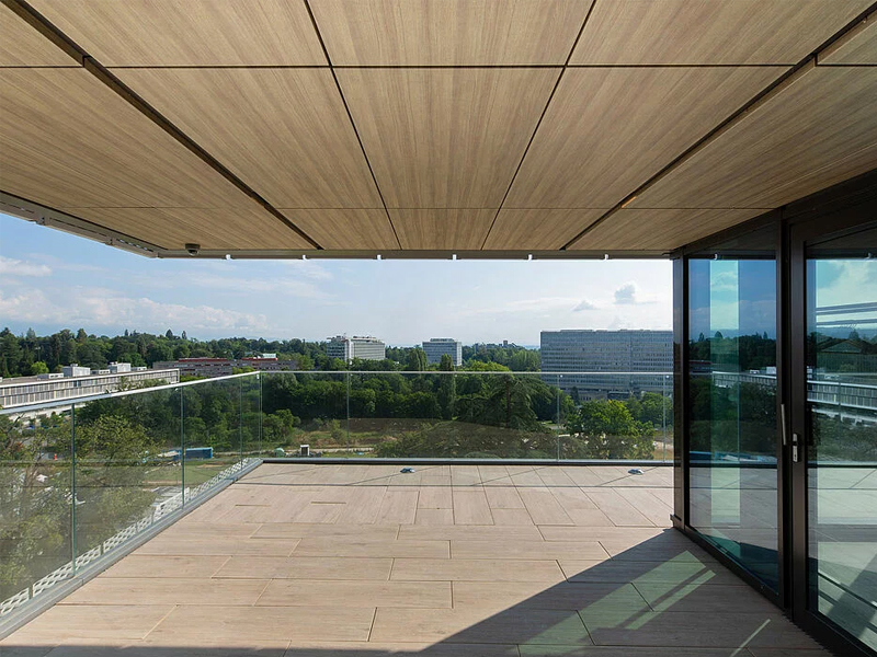 Student residence at Grand Morillon Strip Ceiling System Aluminum False Metal Panel