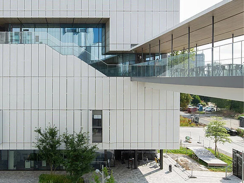 Student residence at Grand Morillon Strip Ceiling System Aluminum False Metal Panel Student residence at Grand Morillon Strip Ceiling System Aluminum False Metal Panel