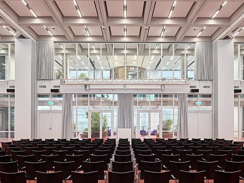 Roche FRITZ building, Grenzach-Wyhlen Metal Panel Aluminum False Ceiling Roche FRITZ building, Grenzach-Wyhlen Metal Panel Aluminum False Ceiling