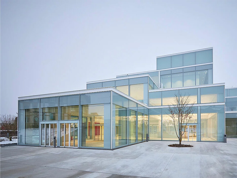  HSG Learning Center SQUARE, St. Gallen Metal Ceiling System Aluminum False Panel