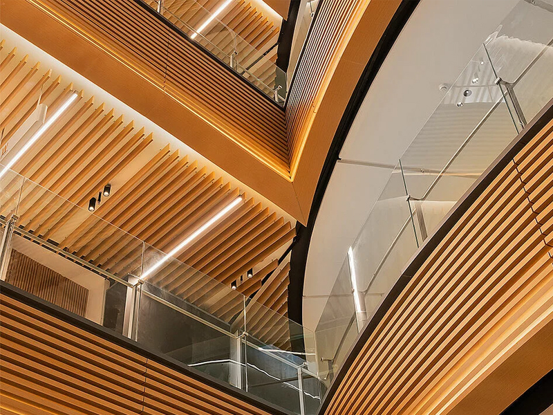 LaLaport Bukit Bintang City Centre, Kuala Lumpu Metal Strip False Aluminum Ceiling