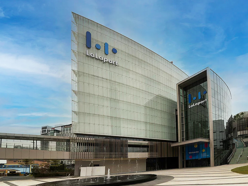 LaLaport Bukit Bintang City Centre, Kuala Lumpu Metal Strip False Aluminum Ceiling