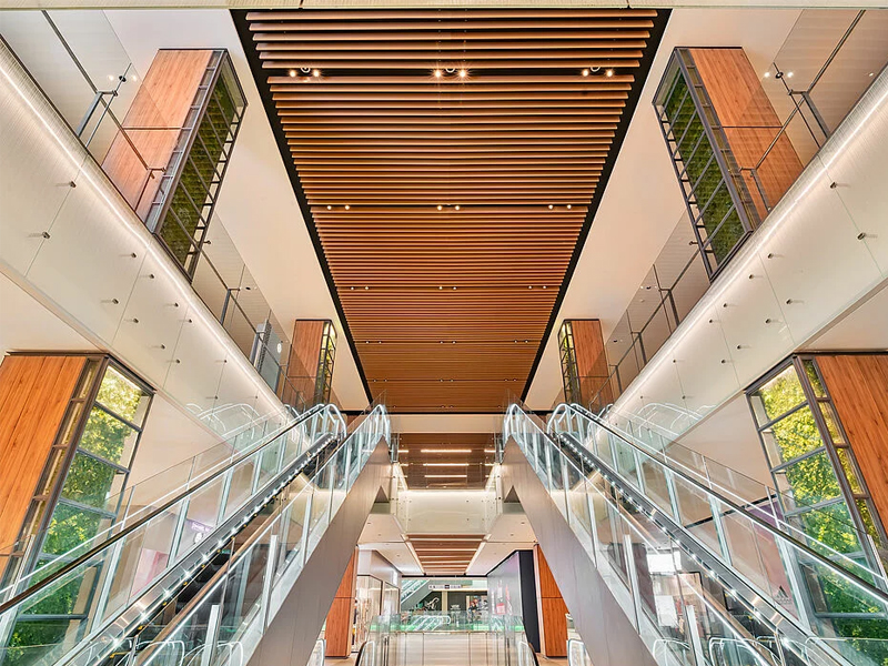 LaLaport Bukit Bintang City Centre, Kuala Lumpu Metal Strip False Aluminum Ceiling