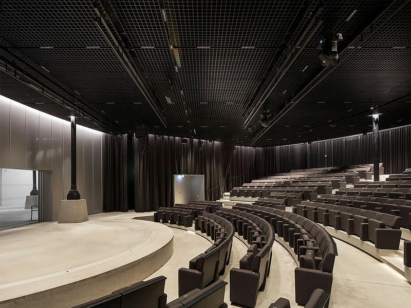 Bourse de Commerce-Pinault Collection Expanded Metal Mesh Ceiling Aluminum panels