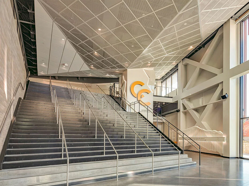 Ed Robson Arena, Colorado Springs Metal Ceiling System Aluminum False Panels