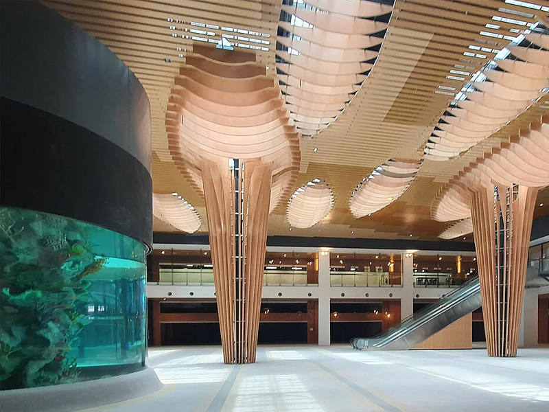 Gravit8 Lifestyle Hub, Klang, Selangor Strip Ceiling System Aluminum Panels Metal