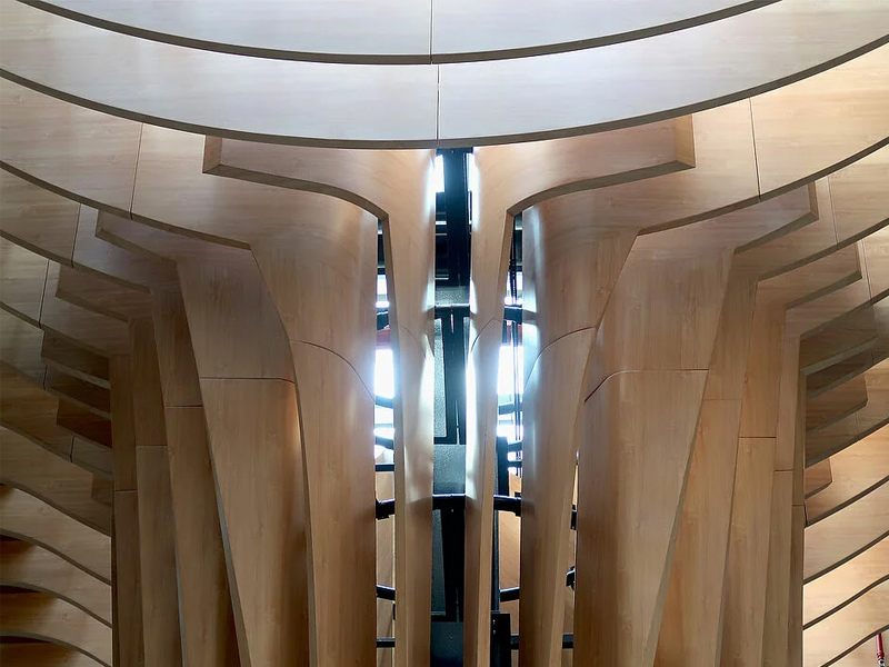 Gravit8 Lifestyle Hub, Klang, Selangor Strip Ceiling System Aluminum Panels Metal Gravit8 Lifestyle Hub, Klang, Selangor Strip Ceiling System Aluminum Panels Metal