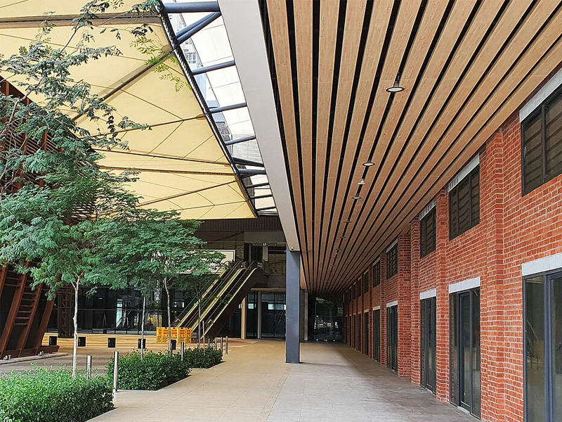 Gravit8 Lifestyle Hub, Klang, Selangor Strip Ceiling System Aluminum Panels Metal