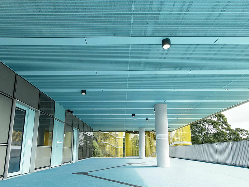 Meadowbank Education Precinct, Sydney Metal Ceiling Tiles Aluminum False Panels