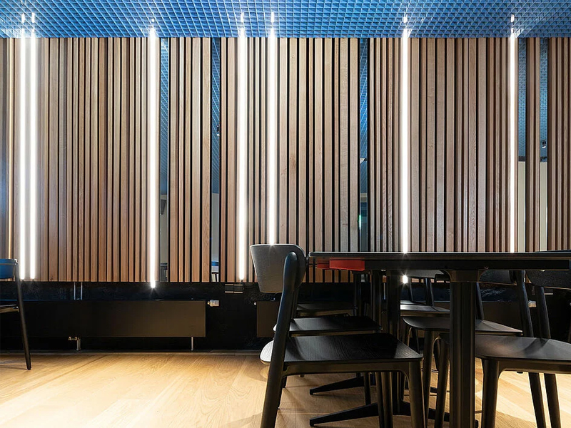 Restaurant Mättle, Lörrach Aluminum Ceiling Metal Strip False Ceiling