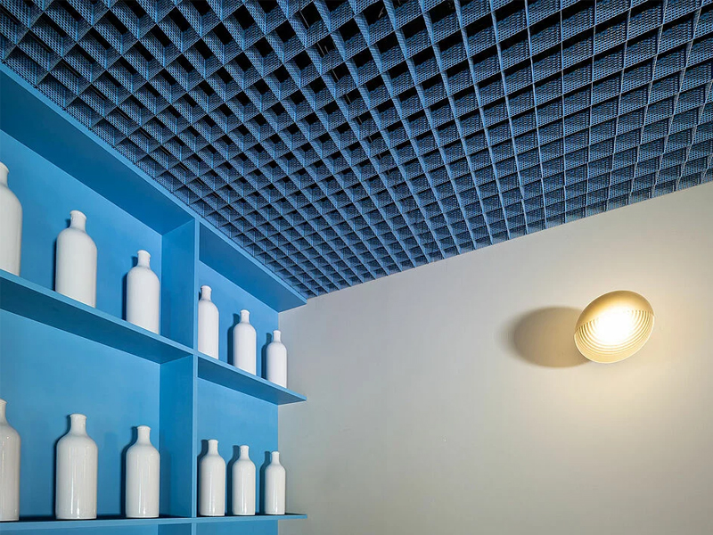 Restaurant Mättle, Lörrach Aluminum Ceiling Metal Strip False Ceiling