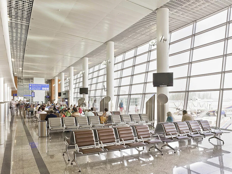 Sheremetyevo International Airport, Terminal D Metal Ceiling System Aluminum