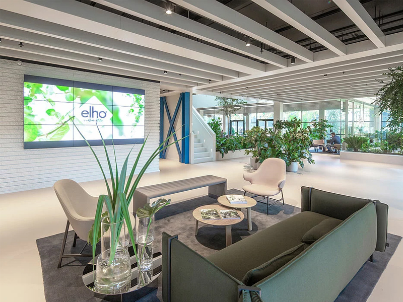  Elho Tilburg Project Metal Ceiling System Aluminum False Panels Customized 