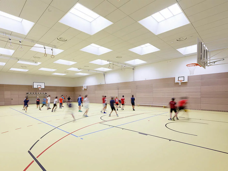  Wilhelmsgymnasium Munich Clip-in Metal ceiling System Aluminum False