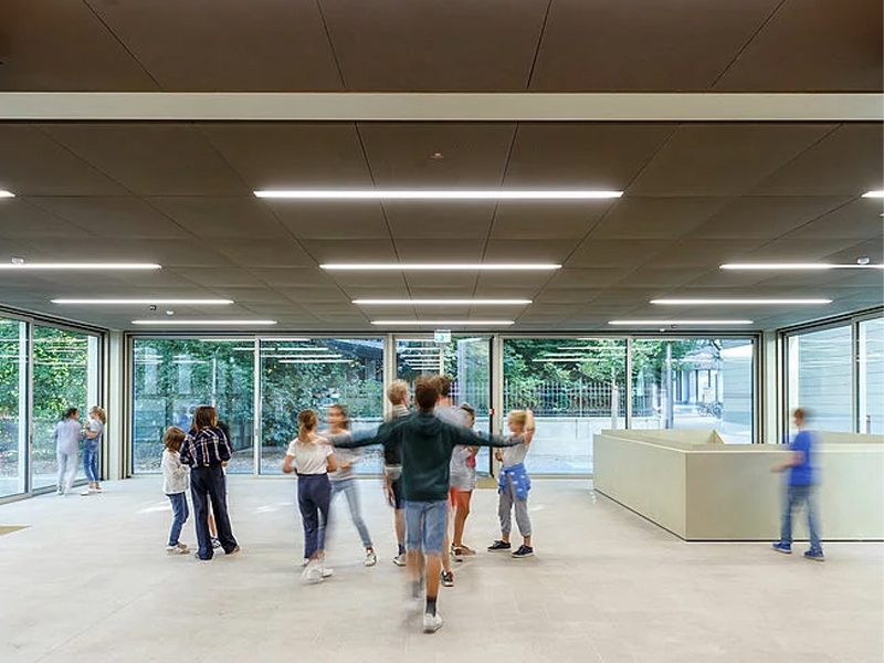  Wilhelmsgymnasium Munich Clip-in Metal ceiling System Aluminum False