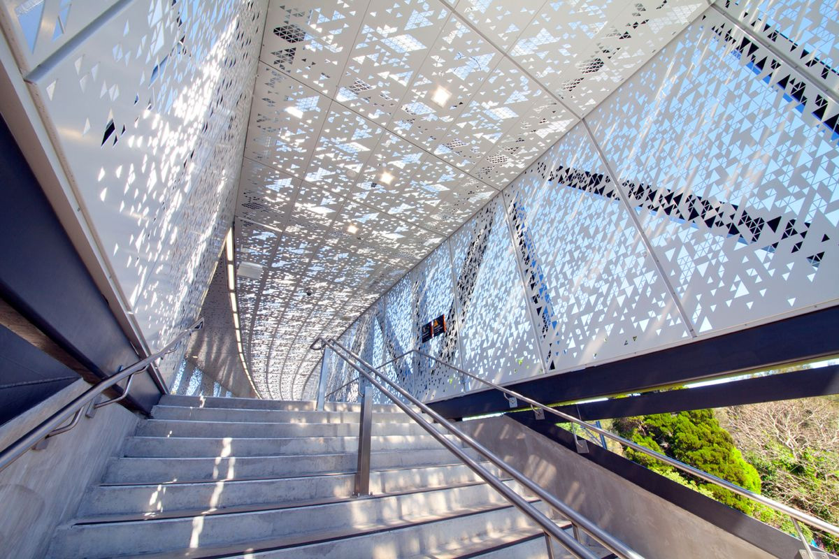 Aluminium perforated metal Wall Cladding Panels