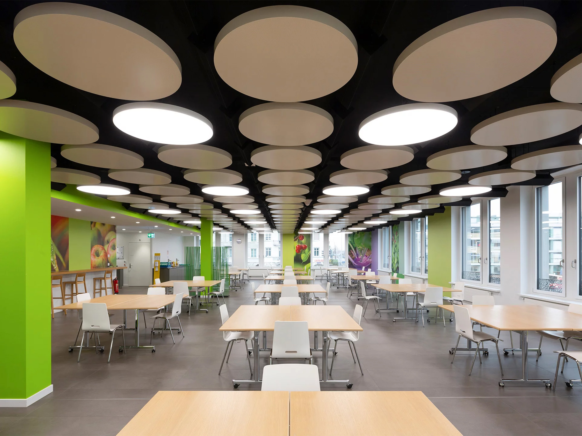 Felix Platter-Spital, Metal Ceiling System Aluminum False Ceiling Panel