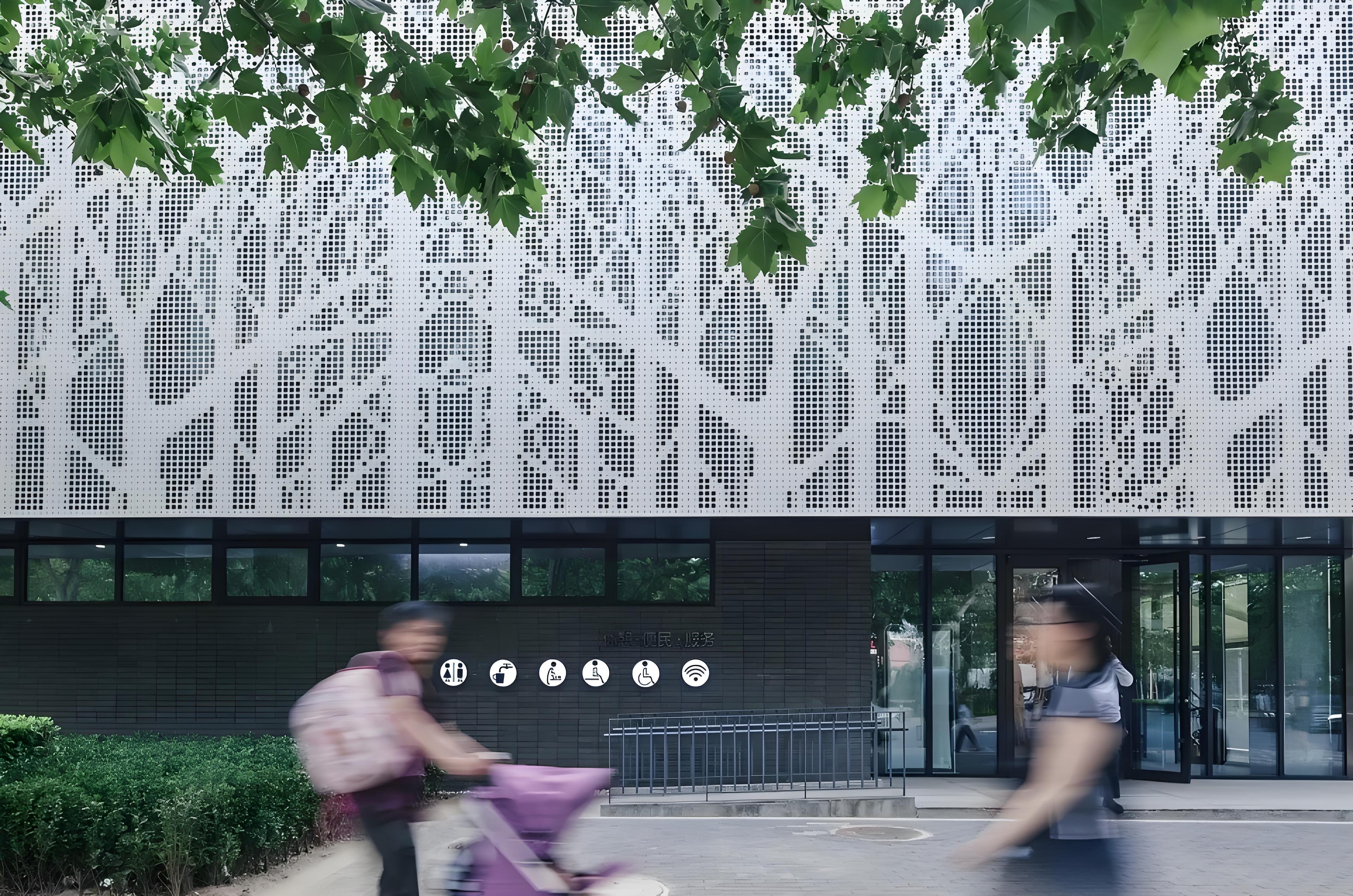 Ease installation Aluminum mesh panel facades metal panels wall cladding Ease installation Aluminum mesh panel facades metal panels wall cladding