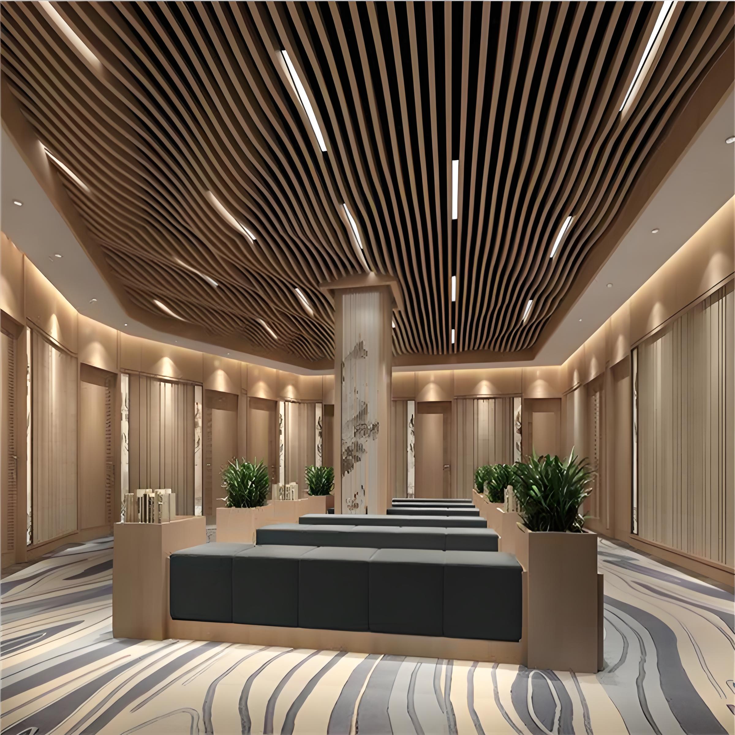 Decorative Aluminum Suspended False Ceiling Decorative Aluminum Suspended False Ceiling