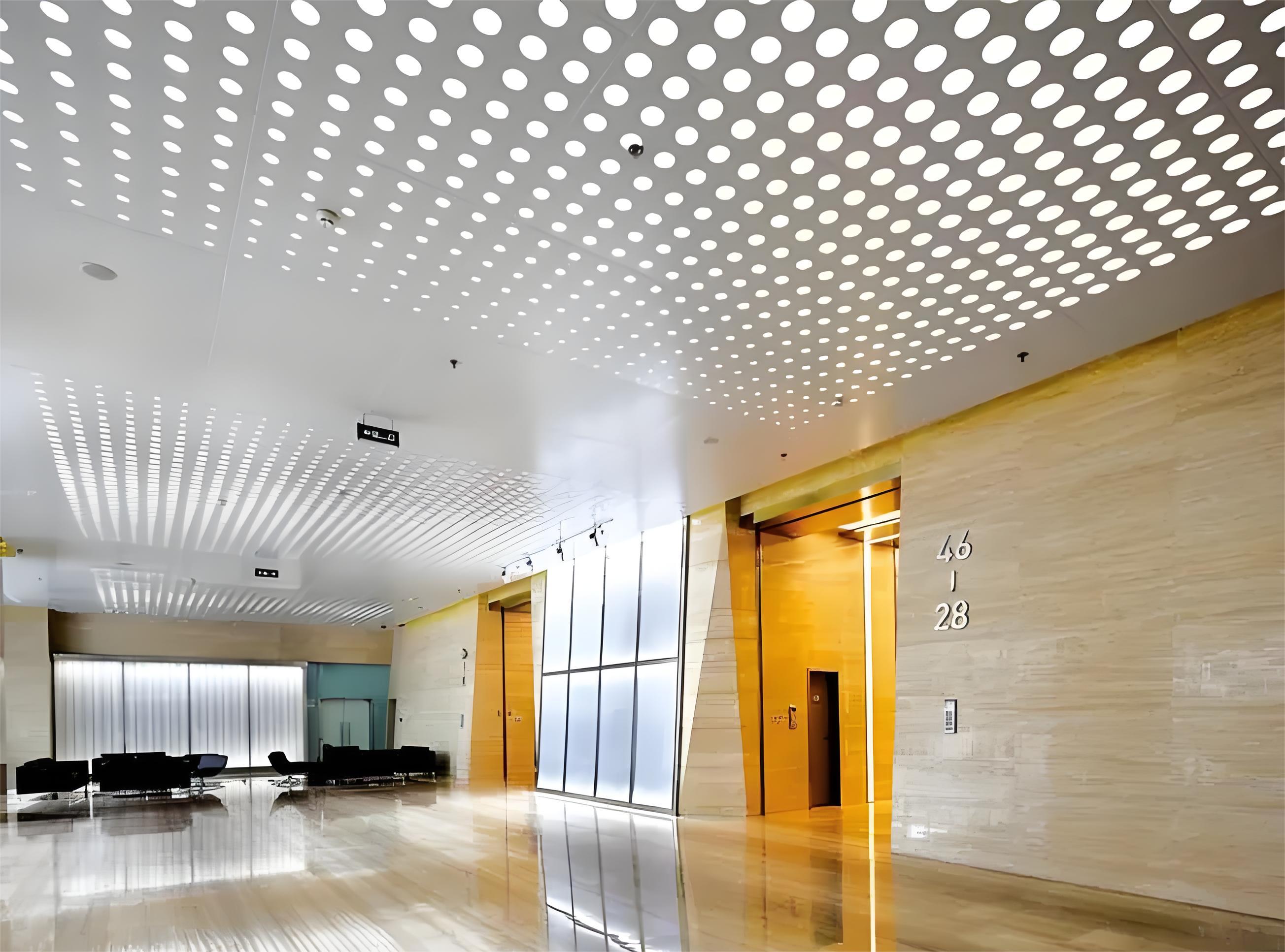 Perforated Aluminum Ceiling Panel: Enhancing Office Visuals and Functionality Perforated Aluminum Ceiling Panel: Enhancing Office Visuals and Functionality