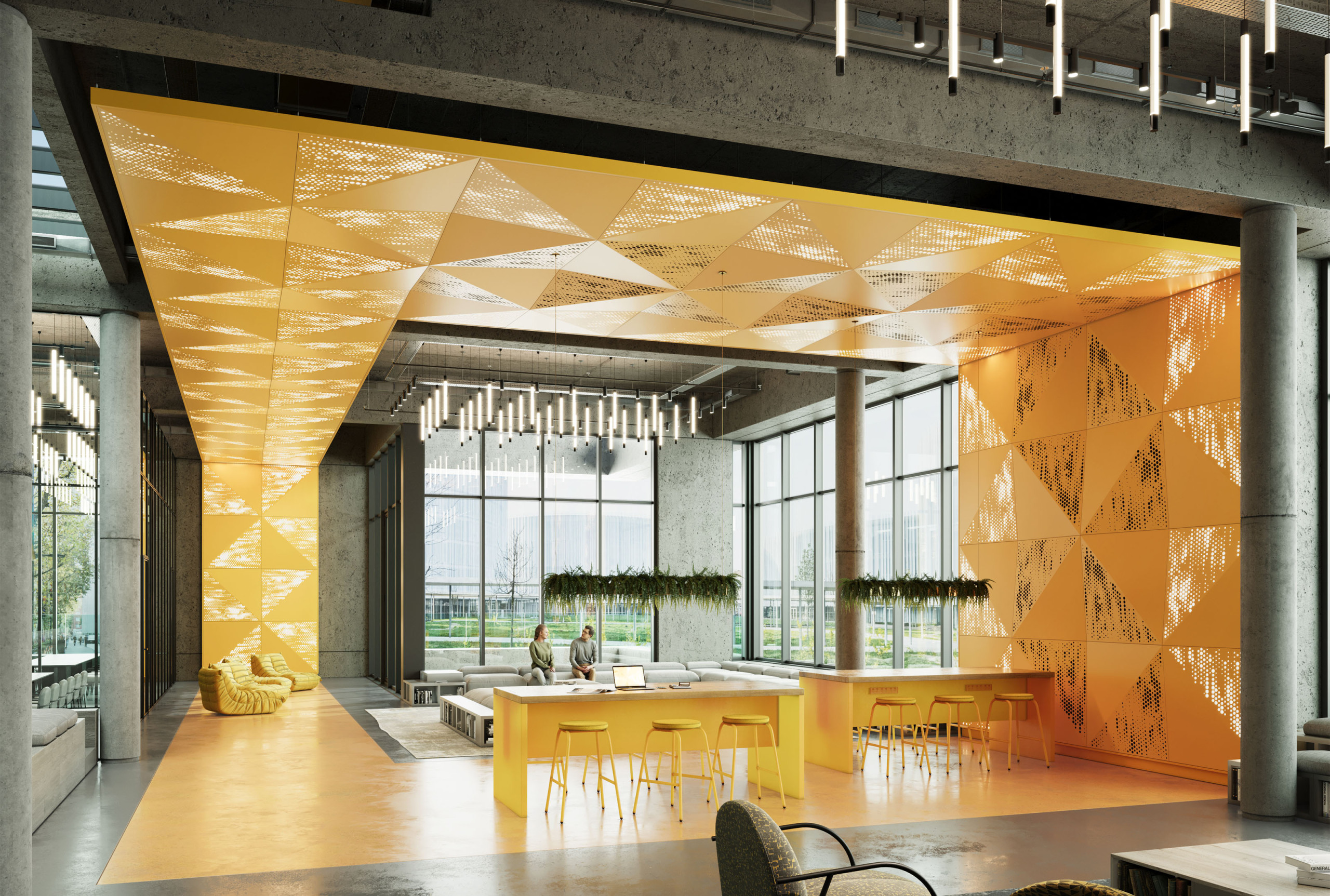 Delta Drop 4×4 Aluminum Wall Cladding Acm Cladding METAL PANELS Delta Drop 4×4 Aluminum Wall Cladding Acm Cladding METAL PANELS