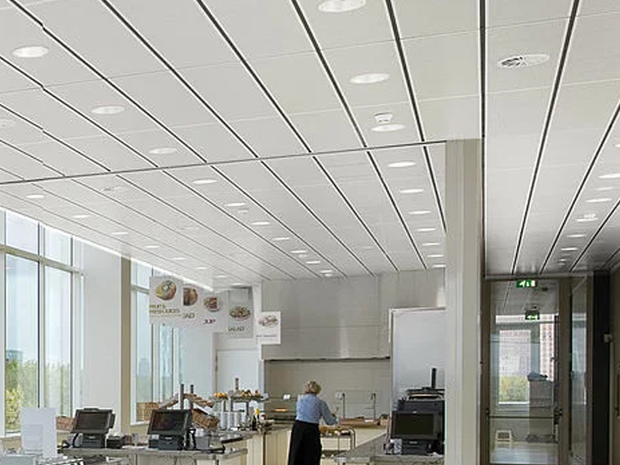 ACTA METAL PANELS Aluminum False Ceiling Panel Baffle Ceiling ACTA METAL PANELS Aluminum False Ceiling Panel Baffle Ceiling