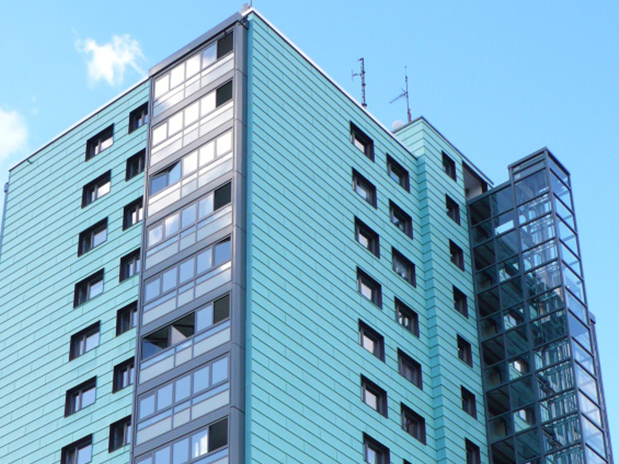 WBG Kiel-Ost METAL PANELS Aluminium Wall Cladding Systems Flashclad Cladding WBG Kiel-Ost METAL PANELS Aluminium Wall Cladding Systems Flashclad Cladding