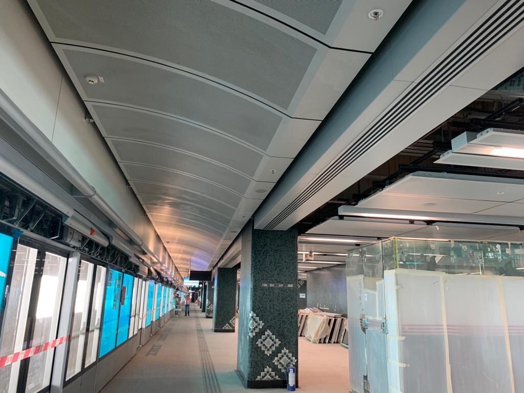 Elevating Hong Kong MRT Diamond Hill Station with Innovative Metal Ceiling Panel Elevating Hong Kong MRT Diamond Hill Station with Innovative Metal Ceiling Panel