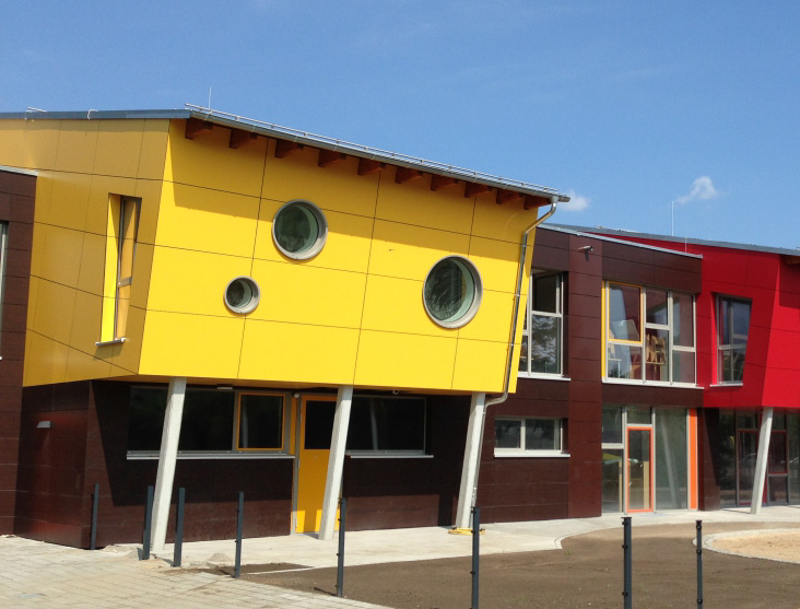 Day Care Center “Am Trauerberg”Aluminium Wall Cladding Systems Acm Cladding Metal Cladding Details.jpg Day Care Center “Am Trauerberg”Aluminium Wall Cladding Systems Acm Cladding Metal Cladding Details.jpg