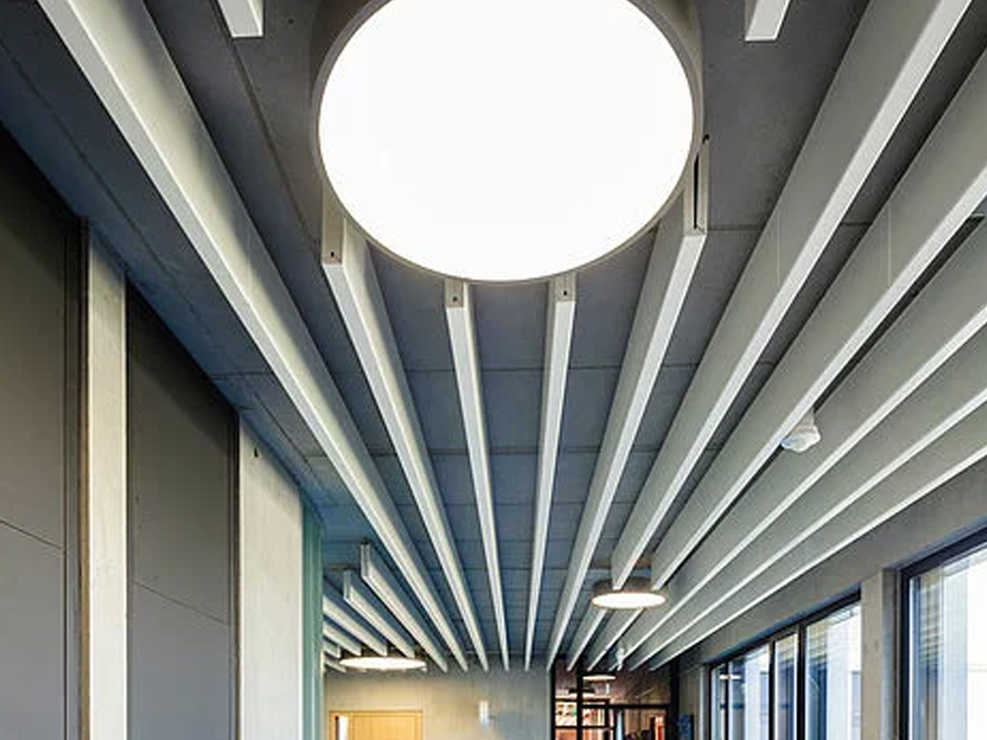 Integrierte Gesamtschule Aluminum Panel Customized Ceiling Aluminum False Ceiling Panel Integrierte Gesamtschule Aluminum Panel Customized Ceiling Aluminum False Ceiling Panel