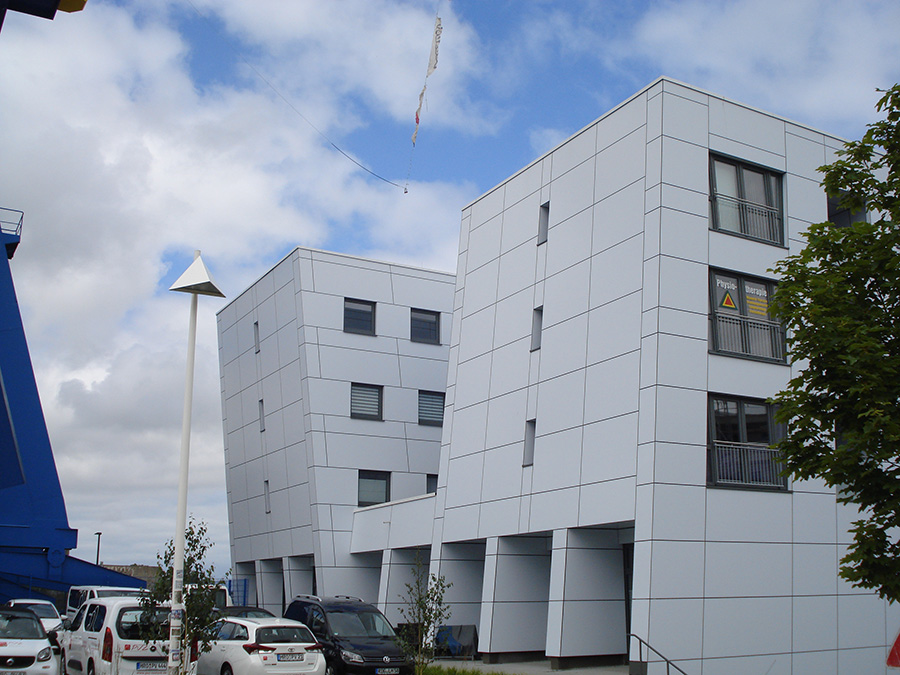 The “Werftkristalle”Stainless Steel Wall Panels Aluminum Wall Cladding METAL PANELS