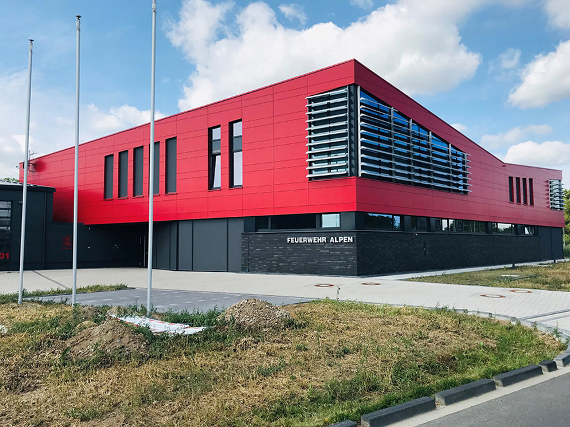 Fire station Aluminum Wall Cladding Metal Wall Cladding Acm Cladding Fire station Aluminum Wall Cladding Metal Wall Cladding Acm Cladding