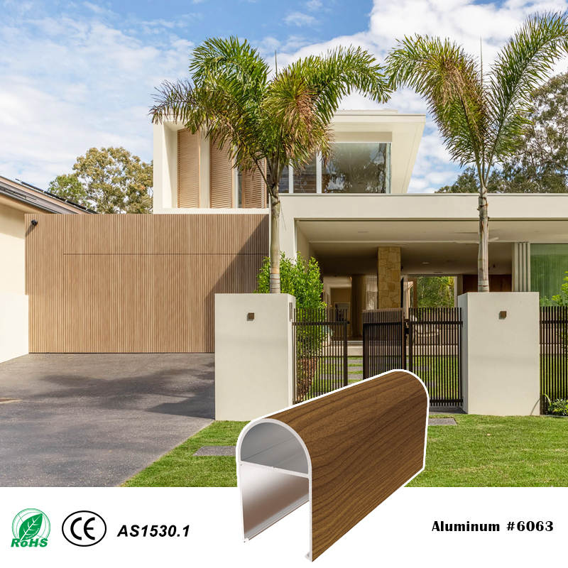 40mm Series 40x65mm Radius Cover Two-Piece Aluminum Batten System for Screen Wall Ceiling Facad