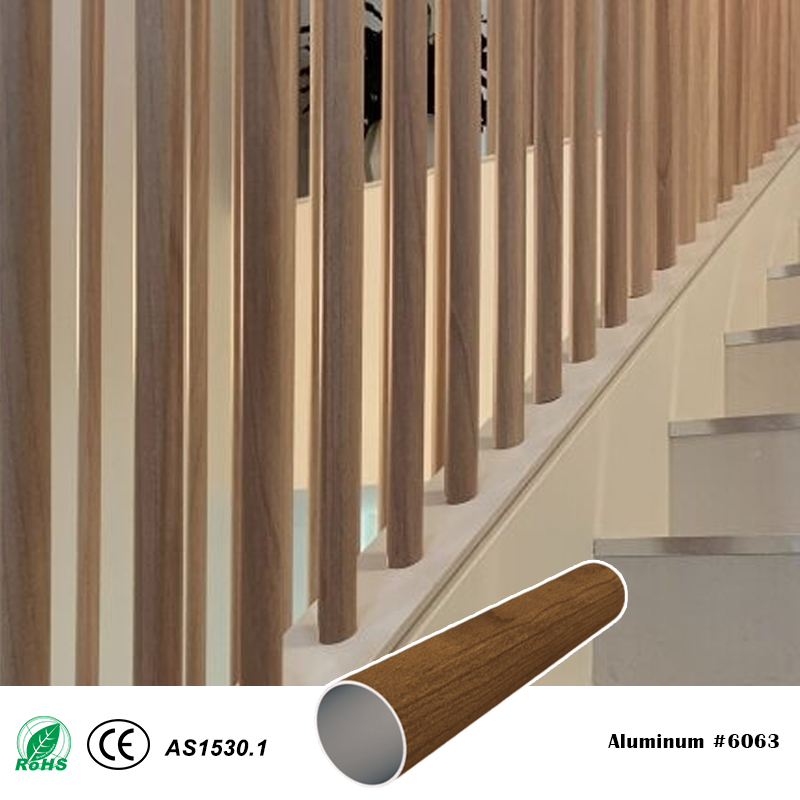 25mm Round Aluminum Tube One-piece Circular Aluminum Battens System for Interior Exterior Facad